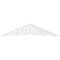 Ekena Millwork Pitch Athens Architectural Grade PVC Gable Pediment, 36"W x 7 1/2"H x 1"P (5/12) GPP036X008X100ATH - alternate 2
